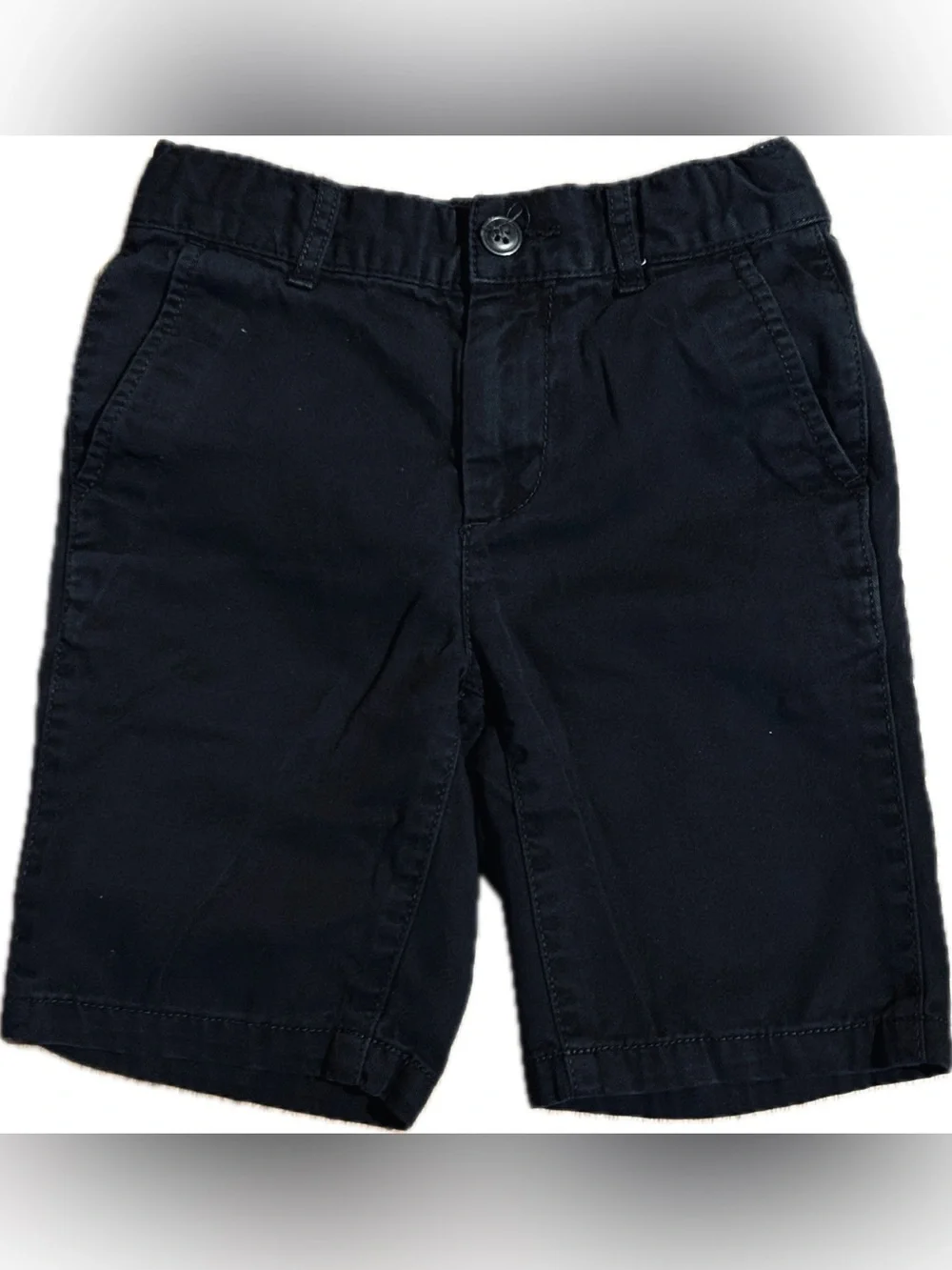 Children’s Place Black Chino Shorts for Boys Size 6